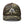 Mountain Faith Co. brown camo trucker hat with embroidered white logo on front panel.