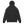 Back image of a Mountain Faith Co. logo on a black hoodie